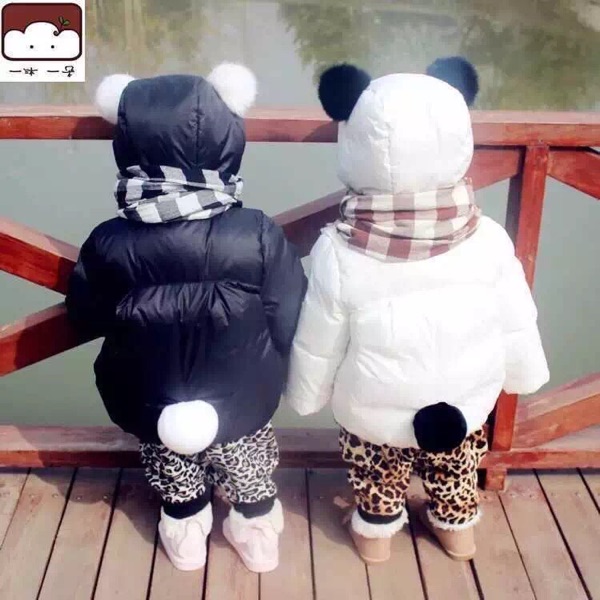 儿童加厚棉衣2015冬装男童装宝宝熊猫羽绒棉外套女童面包服棉袄小折扣优惠信息