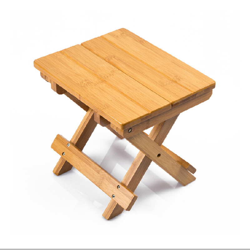 奇具折叠竹制方凳折叠椅板凳小凳子便携式户外钓鱼凳儿童马扎