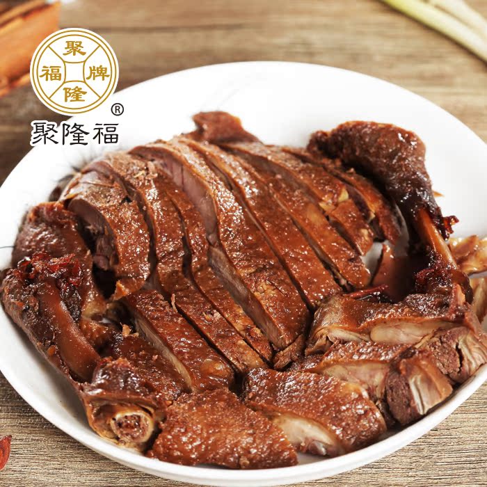 聚隆福 熟食酱鸭卤味800g正宗南京特产鸭肉真空包装 酱板鸭小吃