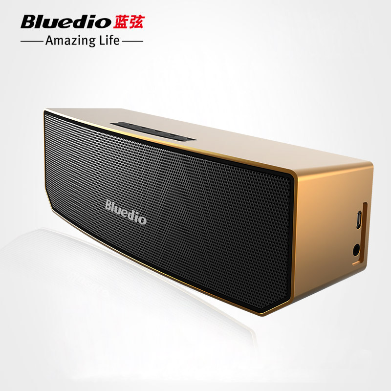 Bluedio/蓝弦 BS-3双喇叭蓝牙音箱3D环绕立体无线便携迷你小音响折扣优惠信息