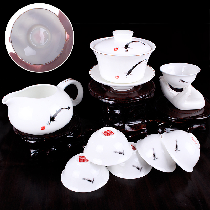 特价整套茶具高档骨瓷功夫茶具套装陶瓷泡茶杯茶碗茶道茶壶海包邮