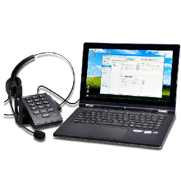 Hion/北恩 U800呼叫中心录音电话机 话务员耳机客服耳麦 客户管理折扣优惠信息