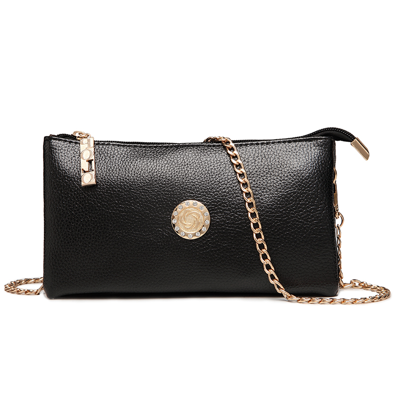 2015春夏新款小包包欧美时尚单肩包横款方形斜挎女皮包包邮