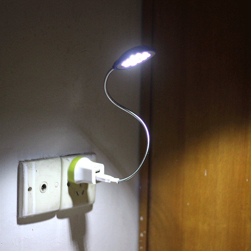 USB迷你灯 电脑灯 13颗LED灯 USB台灯键盘灯小夜灯