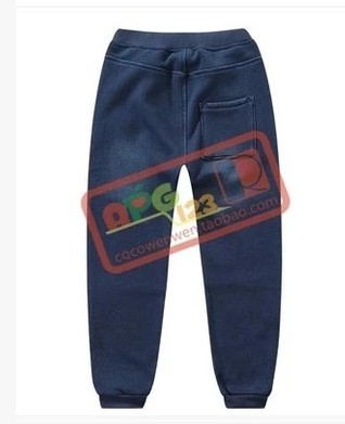 巴拉巴拉男童加绒裤2015新款针织运动长裤儿童休闲裤子特价 包邮