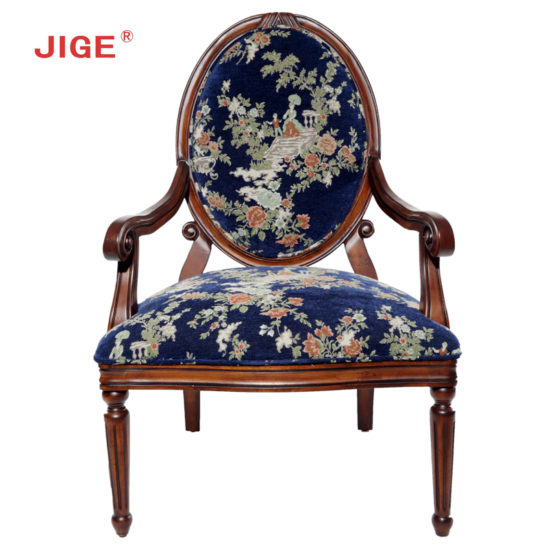 JIGE天悦 高端档欧式实木家具真皮椅子 餐椅折扣优惠信息