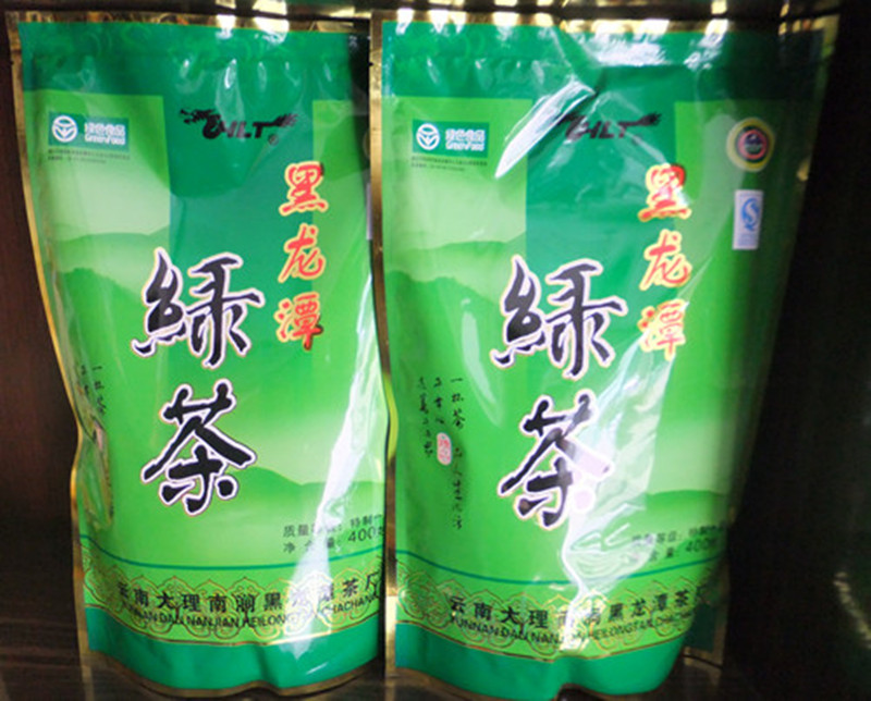 绿色食品   HLT黑龙潭绿茶 特级400克