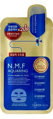 可莱丝（Clinie）韩国进口蚕丝面膜贴 NMF金装升级双倍水库 凝胶