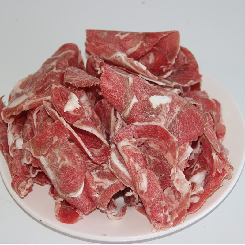 特色清真鲜羊肉卷 羊羔肉羊肉片涮羊肉食品美食零食3斤包邮200g