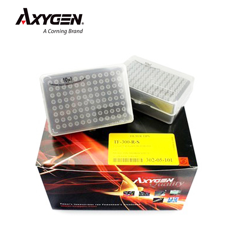 Axygen爱思进耗材TF-300-R-S带滤芯10ul无菌吸头96支盒装品牌直销