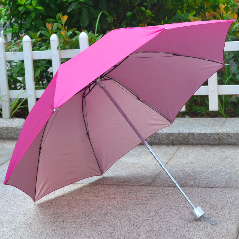 特价厂家8K雨伞折叠银胶遮阳伞广告伞定制礼品伞可印字logo