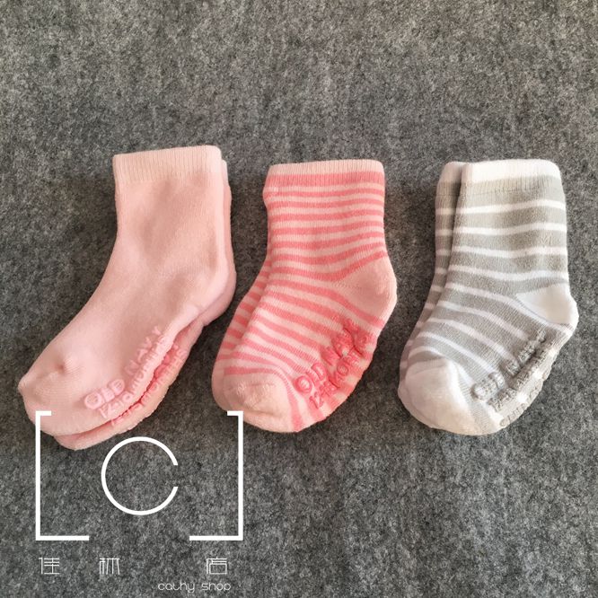 【c】精梳棉 出口品质 婴儿袜 12-18个月 新生儿袜子 三种花色