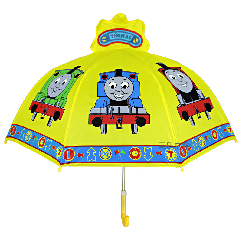 托马斯火车儿童宝宝玩具卡通立体耳朵动物生日礼物晴雨伞送孩子