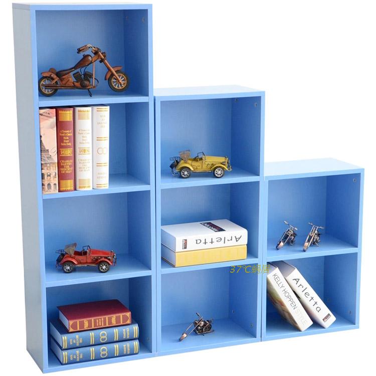 儿童房书柜玩具柜收纳柜杂物柜 自由组合儿童书柜红黄蓝儿童书柜折扣优惠信息