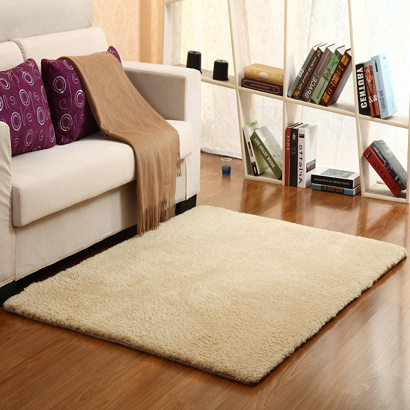 雅帝加厚羊羔绒地毯客厅茶几卧室地毯床边毯长方形地毯满铺可水洗
