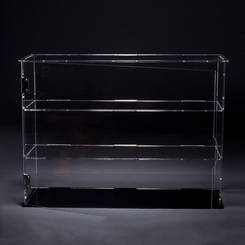 开门式手办模型展示盒 有机玻璃亚克力分层展示盒 可定做