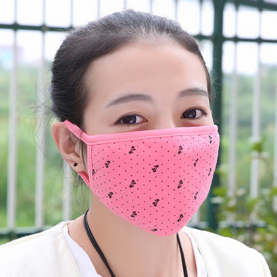 太空棉口罩 可爱蝴蝶结口罩 时尚防尘肺防过敏 冬季保暖呼吸保护折扣优惠信息