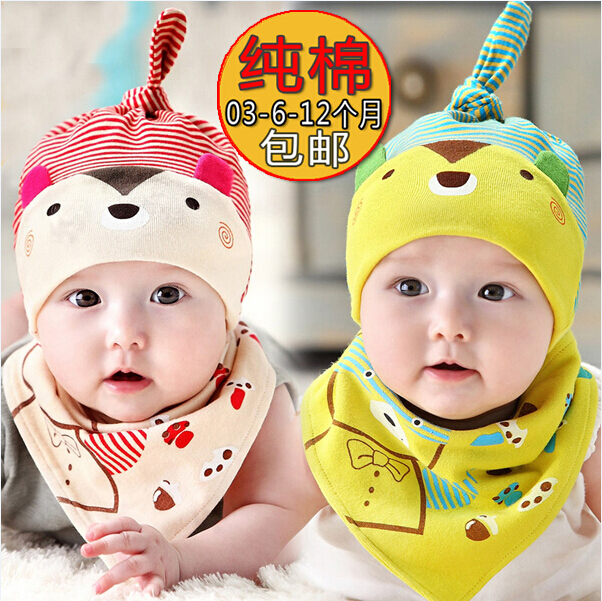 胎帽新生儿婴儿帽子秋冬季0-3-6-12个月女宝宝帽子男套头帽纯棉折扣优惠信息