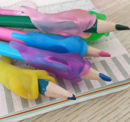 优质海豚小鱼握笔器幼儿儿童小学生握笔矫正器环保硅胶（6只装）