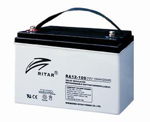 RA12-100 足容量12V100AH 瑞达蓄电池 电瓶 出口欧美 绝不虚标