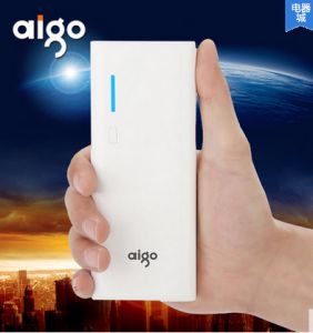 K150 Aigo移动电源 正品爱国者手机平板通用 充电宝K15000毫安