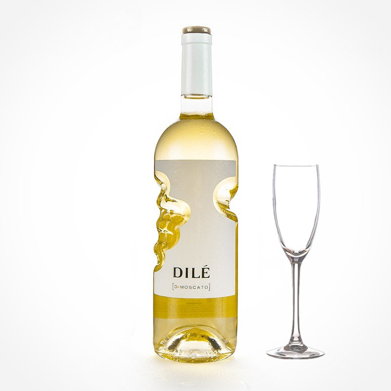 送香槟杯 意大利帝力甜白葡萄酒 上帝之手dile天使之手莫斯卡托