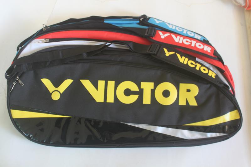 正品victor/威克多胜利羽毛球包BR5102单肩6只装羽毛球拍大包包邮