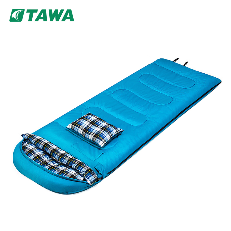 TAWA睡袋户外冬季成人保暖睡袋 可拼接成情侣两人户外露营睡袋折扣优惠信息
