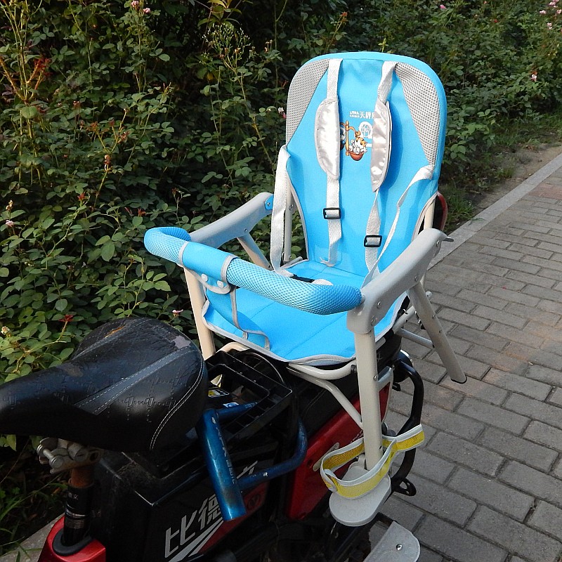 减震宝宝车座自行车折叠车电动车后置座椅儿童车坐椅婴儿座位折扣优惠信息