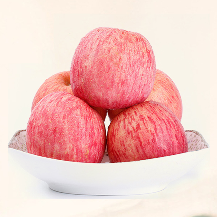 包邮试吃正宗山东烟台栖霞苹果1斤2个装 新鲜吃的有机水果