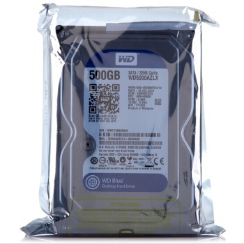包邮正品500g台式机3.5英寸硬盘WD/西部数据WD5000AZLX蓝盘7200转折扣优惠信息