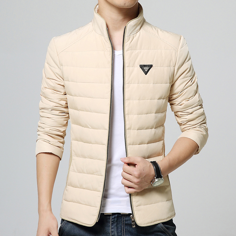 2015冬季韩版修身轻薄羽绒服男款青年加厚男士短款男装外套冬装潮