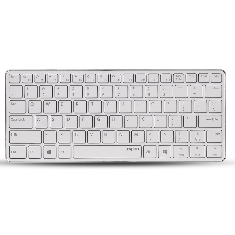雷柏E6350蓝牙超薄键盘 蓝牙键盘 键盘 无线键盘 巧克力键盘折扣优惠信息