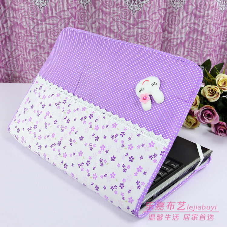 韩版田园笔记本套罩14寸15寸散热可爱布手提电脑防尘罩保护套包邮折扣优惠信息