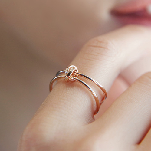 创意S925纯银戒指女 可爱日韩开口食指尾戒指环 简约个性银饰礼物折扣优惠信息
