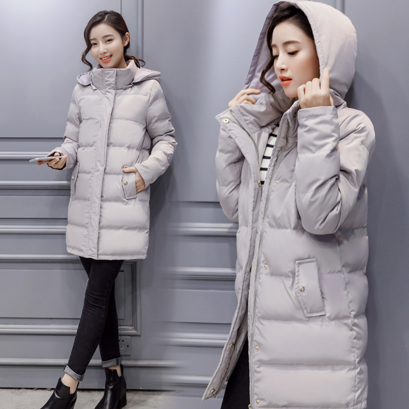 韩国东大门2015冬新款棉衣女中长款学生大码羽绒棉服加厚棉袄外套