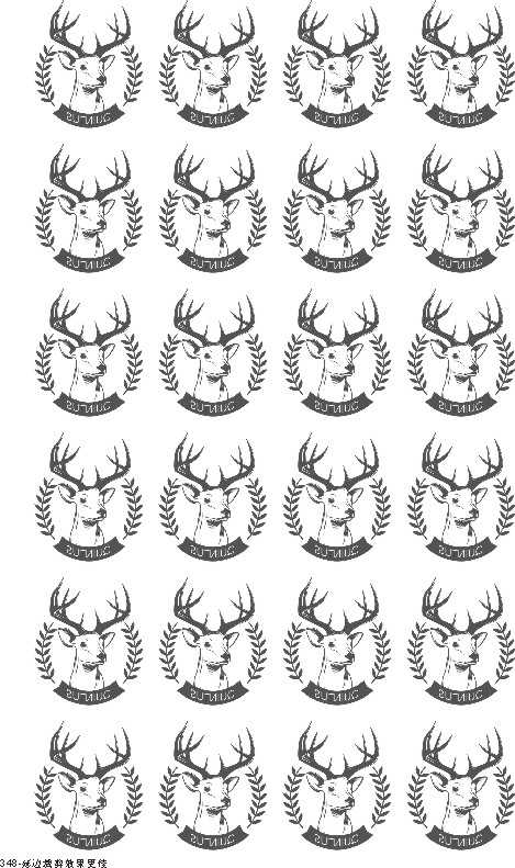 沈煜伦 《爱是一种微妙的滋养》 微博男神 小鹿logo纹身贴  水印