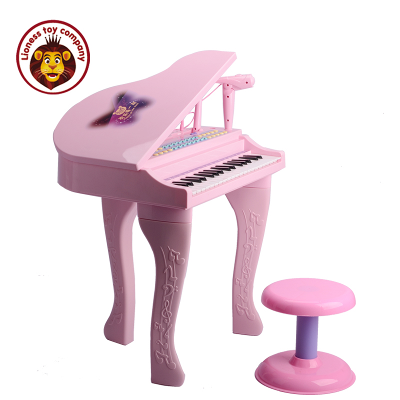 贝芬乐 小男女孩儿童早教音乐玩具电子琴弹唱迷你钢琴带话筒琴谱折扣优惠信息