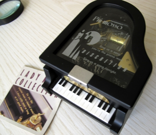 日本进口全新二手首饰盒钢琴八音钟sankyo机芯