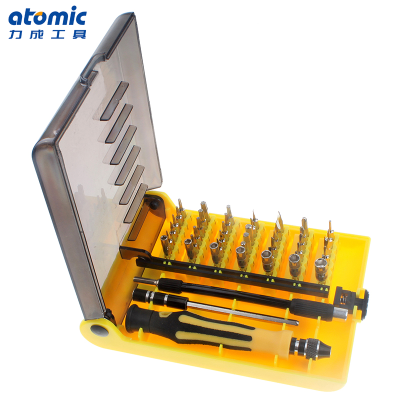 力成工具（Atomic） 45合一多功能螺丝刀组合套装维修电视苹果手