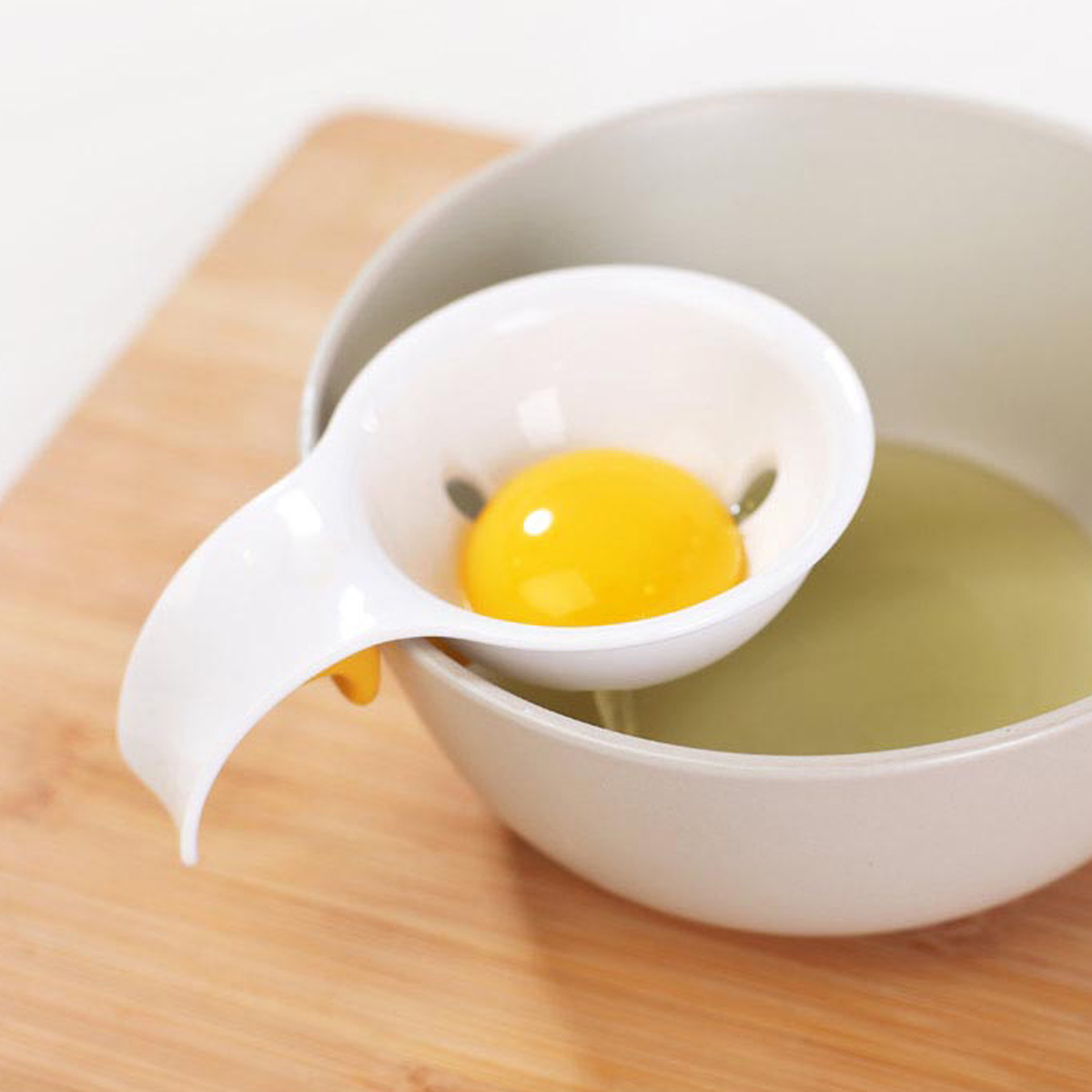 杜博尔 大号带卡扣蛋清分离器 鸡蛋加工厨房烘焙分蛋勺滤蛋隔蛋器