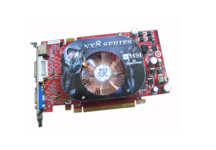 微星 8600GT 256M DDR3 PCI-E 游戏显卡 亮机卡 9500GT 9600GT