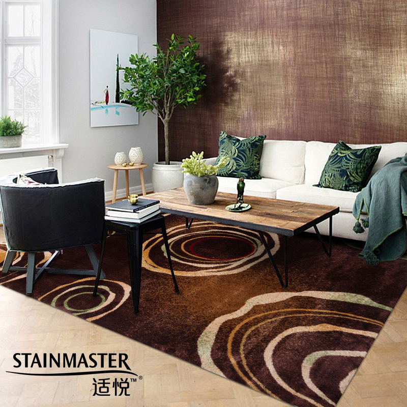 适悦 茶几地毯客厅加厚卧室地毯沙发现代简约床前毯欧式美式地毯