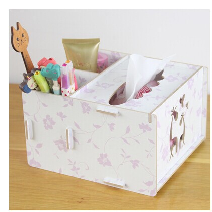 燕鸥 时尚创意收纳盒 纸巾盒 遥控器收纳盒 可爱创意抽纸盒包邮