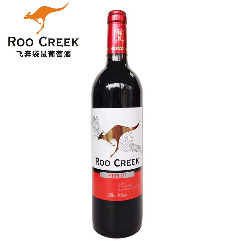 澳大利亚进口红酒飞奔袋鼠西拉红葡萄酒波尔多梅洛AOC正品包邮折扣优惠信息