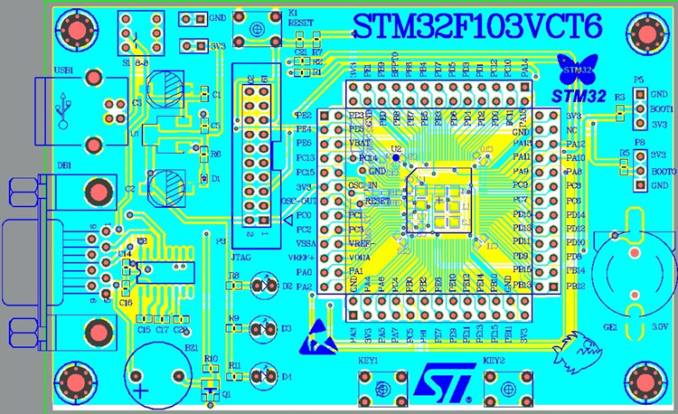 STM32开发板PCB资料文件可打样折扣优惠信息