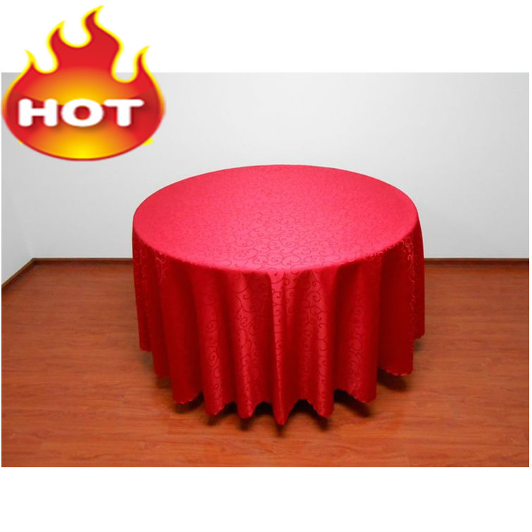 酒店桌布婚庆桌布大红色桌布素色桌布会议桌布圆桌布方桌布定做
