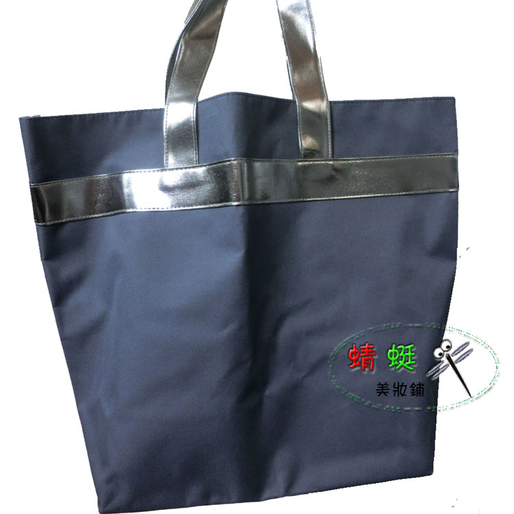 蜻蜓美妆  Sisley/希思黎 深蓝色帆布手拎袋/大容量购物袋