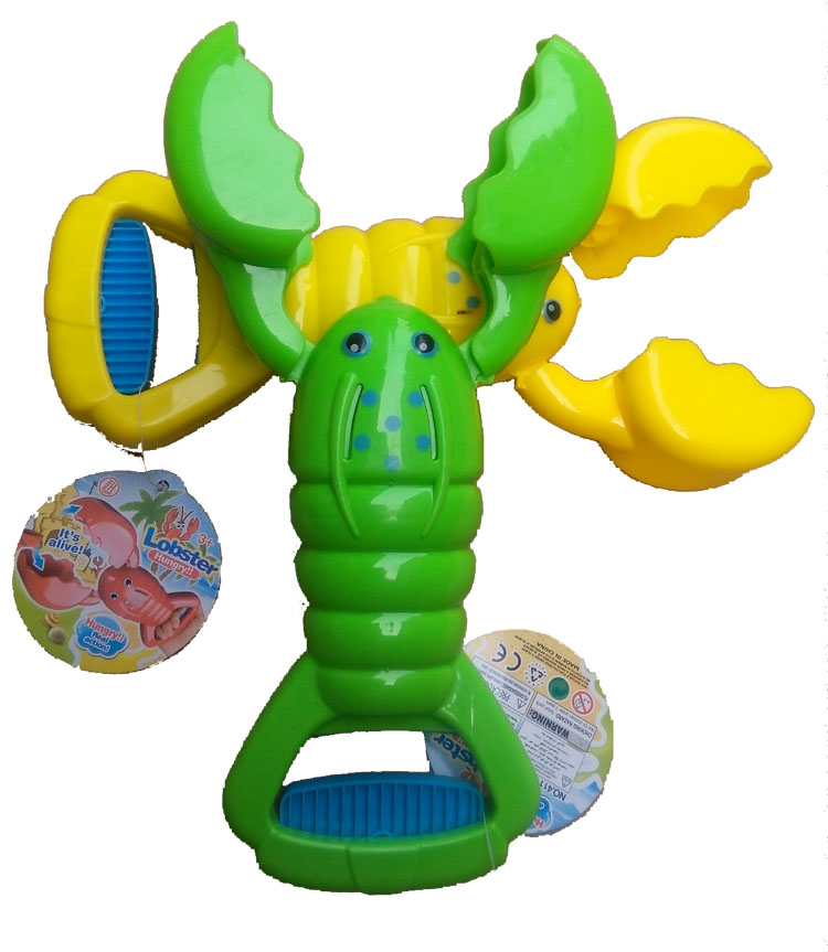 龙虾、青蛙机械手 儿童益智机械玩具 仿真手抓拾物器 玩具夹子