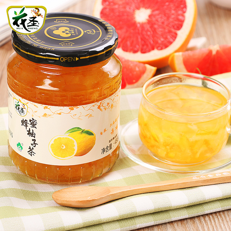 花圣 蜂蜜柚子茶480g 韩国风味果味茶冲饮果汁 【新品上架包邮】